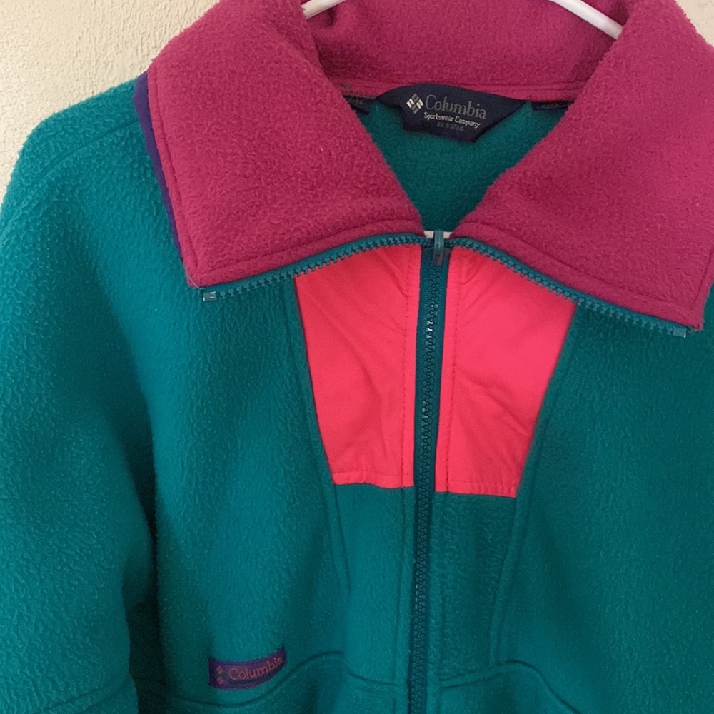 Vintage 90’s Columbia Wizbang Fleece Jacket